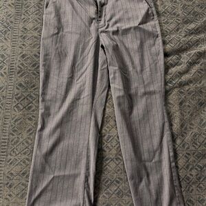 Madewell women’s  Charcoal Pinstripe Dress Pants